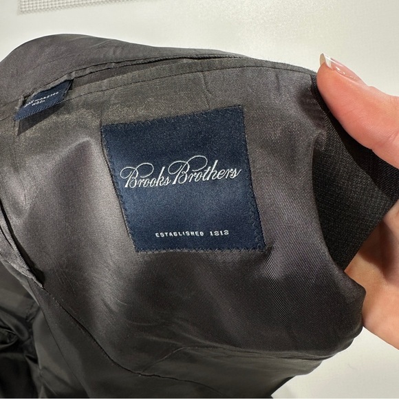 Brooks Brothers Vintage Blazer Union Made Wool Sport Coat 44R - Picture 9 of 16